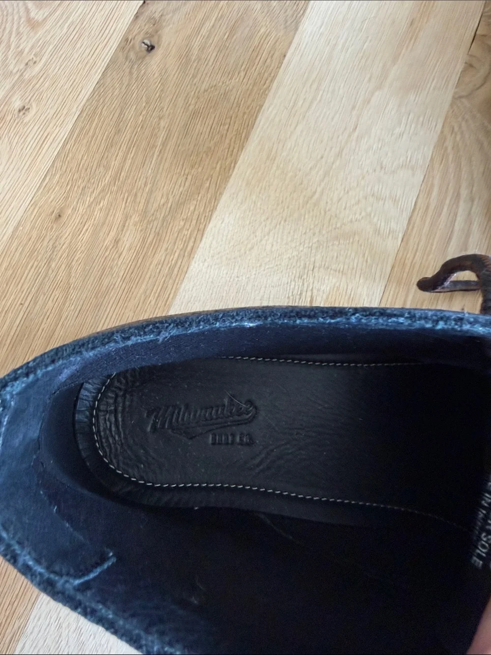 Men's Black Leather Chukka Boots -Milwaukee Boots